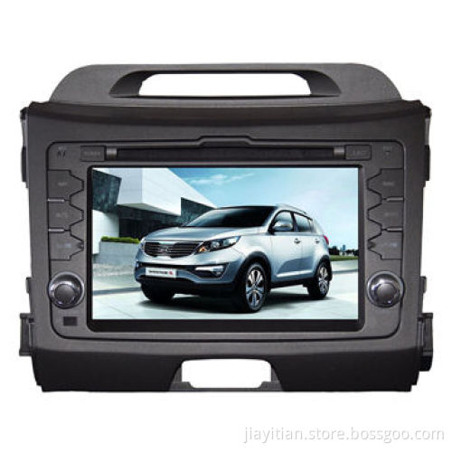 Car GPS, Car Device for Kia Sportage with Built-in AM/FM Radio/BT/TV/GPS/iPod FunctionsNew